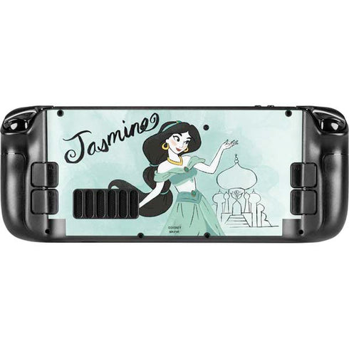 Disney Princess Jasmine Art Steam Deck Handheld Gaming Computer Skin